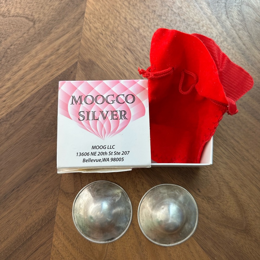 Moogco Silver Nursing Cups